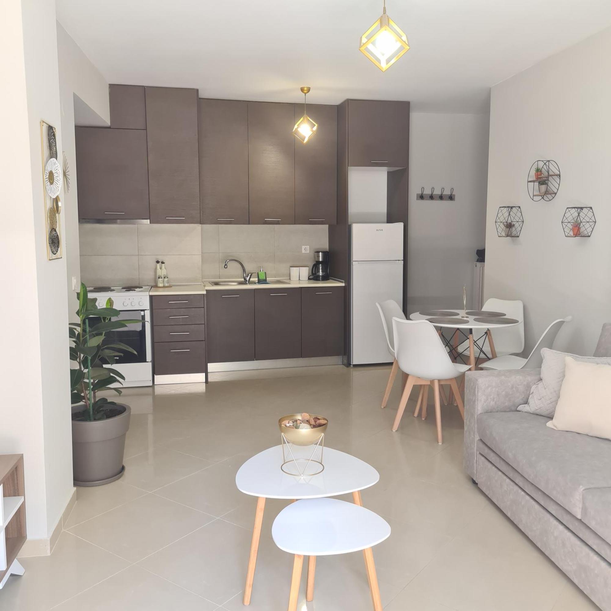 Cozy Gold Appartment#Free Parking# Thessaloníki Luaran gambar